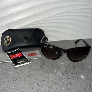 RAY-BAN WOMENS SUNGLASSES - LIGHT HAVANA TORTOISE RB 4216